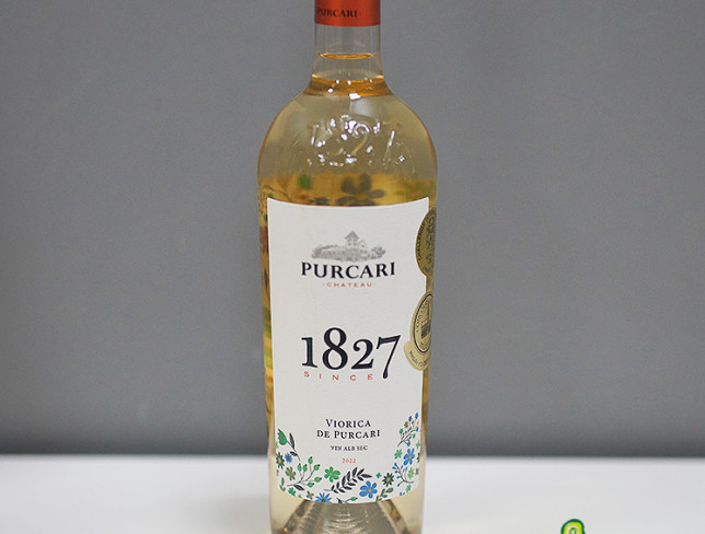 Wine Purcari Viorica White Dry 0.75L photo